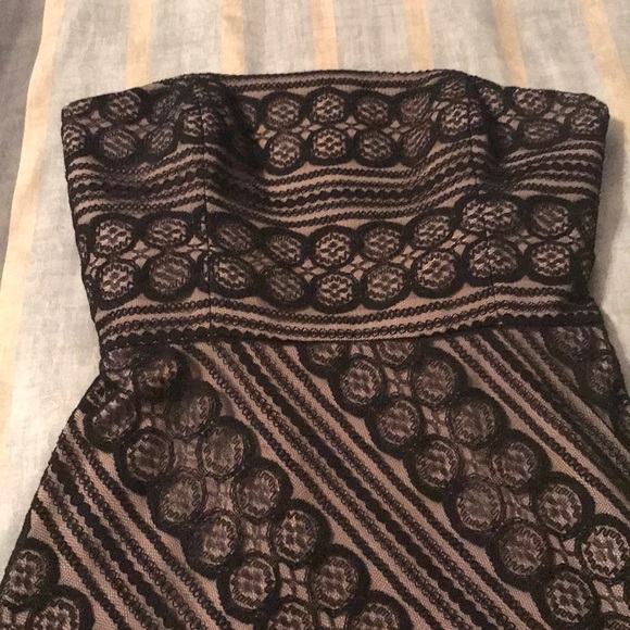 Ann Taylor Loft Strapless KneeLength Dress Size 10 - Picture 2 of 5